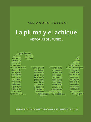 cover image of La pluma y el achique